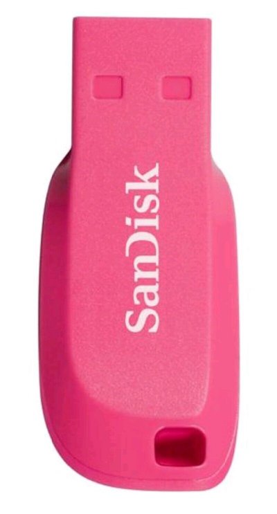 SANDISK  Cruzer Blade - Cl&eacute; USB - 16 Go - USB 2.0 - rose &eacute;lectrique