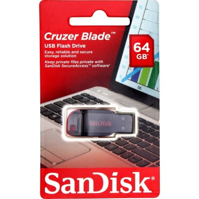 SANDISK  Cruzer Blade - cle USB - 64 Go