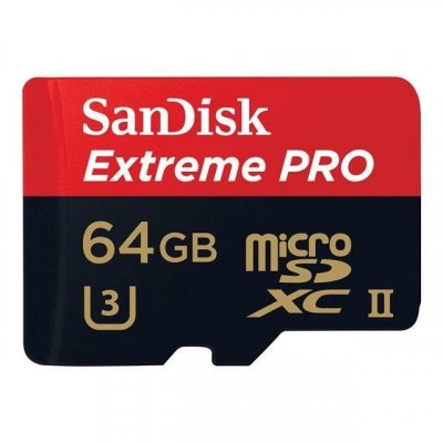 SANDISK  Ext Pro Microsdxc Uhs-Ii 64Gb