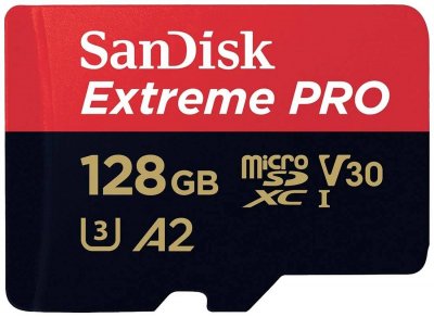 SANDISK  Extreme Pro 128gb Microsdxc Memory Card Dor&eacute;
