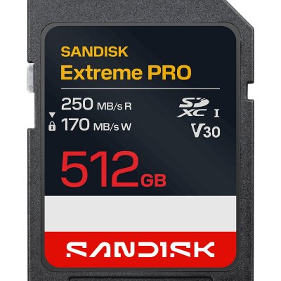 SANDISK  Extreme Pro 512 Go SDXC UHS-I - Neuf