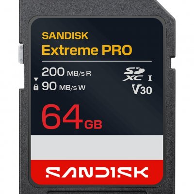 SANDISK  Extreme Pro 64 Go SDXC UHS-I - Neuf
