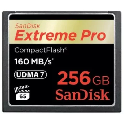 SANDISK  extreme pro cf 160mb/s 256gb noir