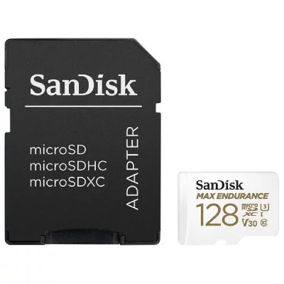 SANDISK  Max Endurance - Micro SDXC - UHS-I V30 - 128 Go