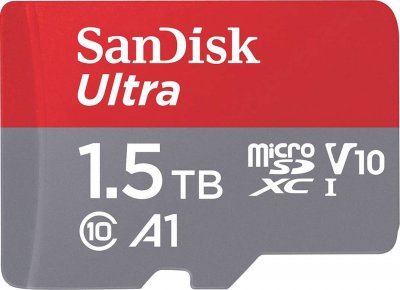SANDISK  Mobile Ultra MicroSD 1,5TB 150MB/s UHS-I con adattatore - Neuf