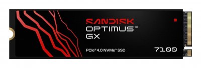 SANDISK  Optimus GX 7100 500 Go M.2 PCI Express 4.0 SDSP71500GAN-000E0