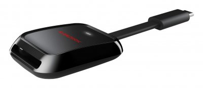SANDISK  QuickFlow lecteur de carte m&eacute;moire USB 3.2 SDDR-C751-GNANN