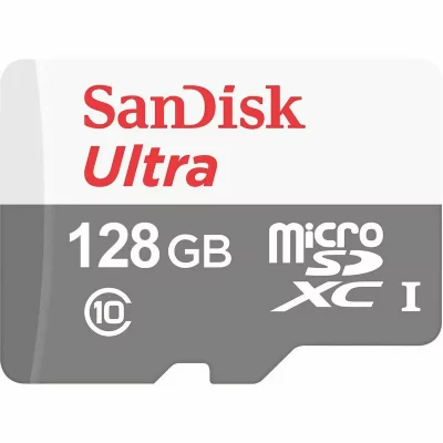 SANDISK  Ultra - Carte m&eacute;moire flash - 128 Go - A1 / UHS Class 1 / Class10 - microSDXC UHS-I 