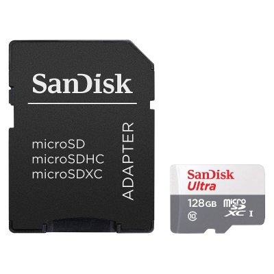 SANDISK  Ultra Lite Micro Sdxc 128gb Memory Card Noir