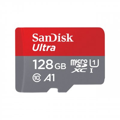 SANDISK  Ultra Micro Sdxc 128gb Memory Card Gris