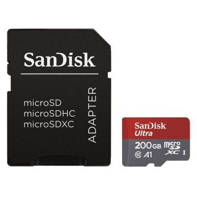 SANDISK  ULTRA MICRO SDXC 200GB 100MB/S U1