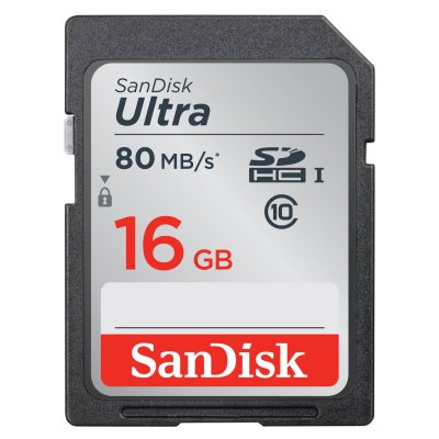 SANDISK  Ultra Sdhc 80Mb 16Gb