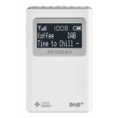 SANGEAN  DPR-39 Radio/Radio-r&eacute;veil MP3 Port USB Blanc