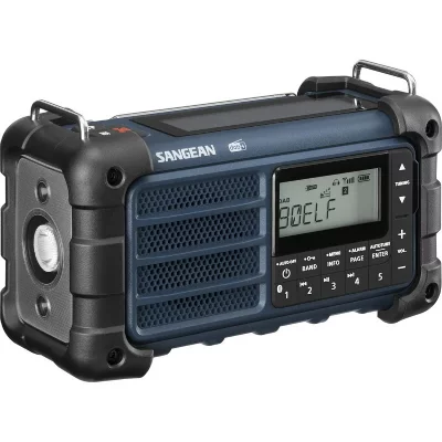 SANGEAN  MMR-99 Dab Blue Emergency/Crank/Solar Radio