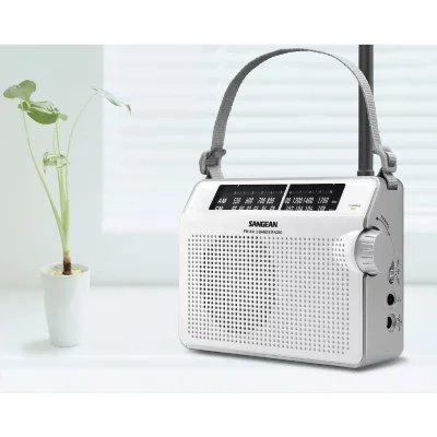 SANGEAN -PR-D6 - Radio portable - 1 Watt - blanc 