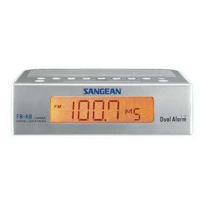 SANGEAN  RCR5W Radio r&eacute;veil num&eacute;rique Atomic - Blanc