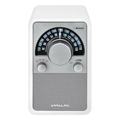 SANGEAN  WR-15BT Radio portable Bluetooth Laqu&eacute; Blanc