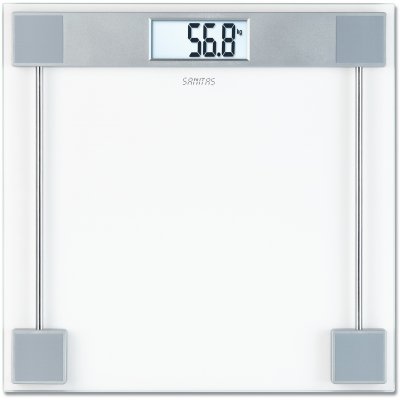 SANITAS  755.19 pese-personne en verre