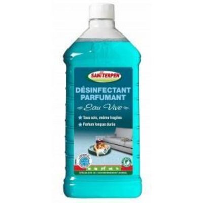 SANITERPEN  - d&eacute;tergent parfumant - eau vive