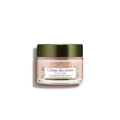 SANOFLORE  Cr&egrave;me Des Reines Rose &Eacute;clat Certifi&eacute; Bio 50 ml - Pot 50 ml