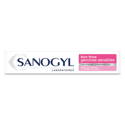 SANOGYL  Dentifrice rose soin gencives sensibles tube de 75ml