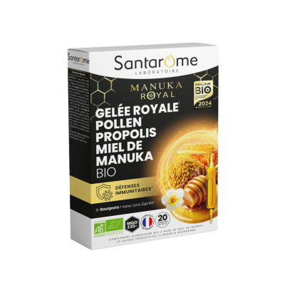 SANTAROME  Gel&eacute;e Royal Propolis 20 Ampoules