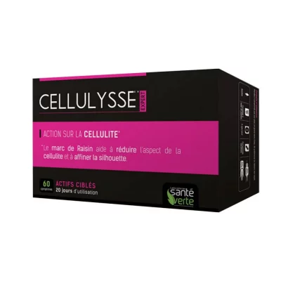 SANTE VERTE Sant&eacute; Verte Cellulysse Expert Cps 60U - Bo&icirc;te 60 comprim&eacute;s