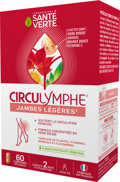 SANTE VERTE Sant&eacute; Verte Circulymphe jambes l&eacute;g&egrave;res