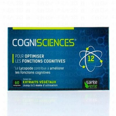 SANTE VERTE Sant&eacute; Verte Cognisciences Cps 60U - Bo&icirc;te 60 Comprim&eacute;s