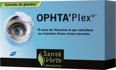 SANTE VERTE Sant&eacute; Verte Ophtaplex Cps 30U - Bo&icirc;te 30 comprim&eacute;s