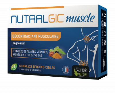 SANTE VERTE SANT&Eacute;VERTE Nutralgic Muscle D&eacute;contractant Musculaire 14 comprim&eacute;s