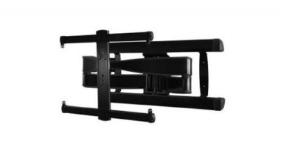 SANUS  Vlf728 (B2) Support TV pivotant et Fin (42-90""), Noir
