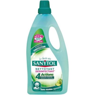 SANYTOL  Nettoyant desinfettante - 4 actions - 1 L