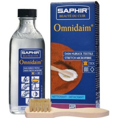 SAPHIR  Nettoyant Omnidiam Daim Nubuck, Transparent, 100 ml