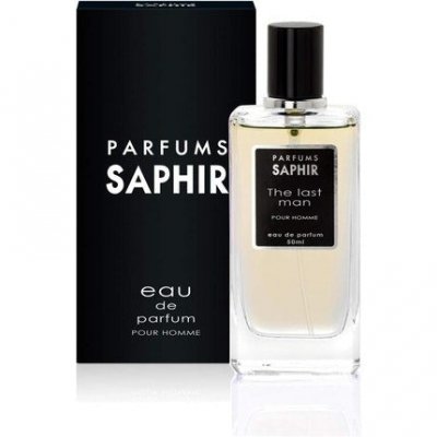 Saphir The Last Man Eau de Parfum 50 ml - Parfum Homme de Luxe par Saphir Perfumes