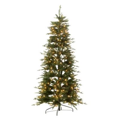 Sapin de No&euml;l Artificiel 300 LED ""Marquis"" 210cm Vert