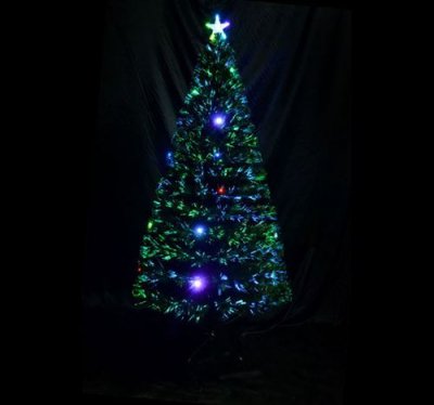 Sapin De No&euml;l Artificiel Lumineux Vert 120 Cm