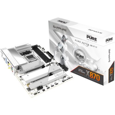SAPPHIRE  PURE X870A WIFI 7 carte m&egrave;re socket AM5