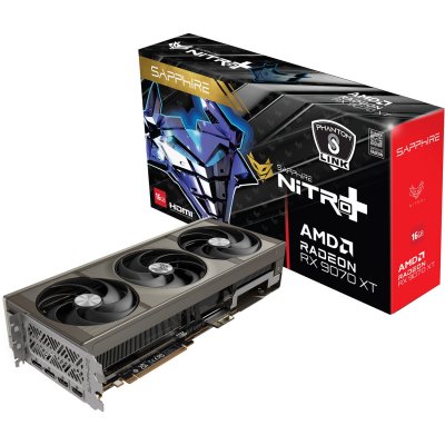 SAPPHIRE  Radeon RX 9070 XT Nitro+ Phantom Link OC, Carte graphique