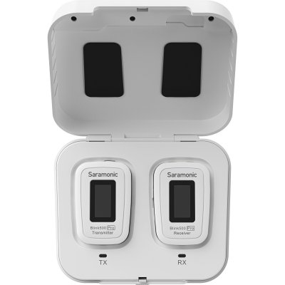 SARAMONIC  Blink500 B1W Pro (TX+RX) blanc syst&egrave;me audio sans fil