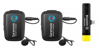 SARAMONIC  Blink500-B4 syst&egrave;me micro cravate sans fil 2 canaux pour iOS