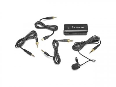 SARAMONIC  LavMic Microphone &agrave; Rabat Noir