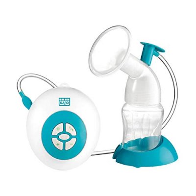SARO  Soft Electric Breast Pump Blanc,Bleu