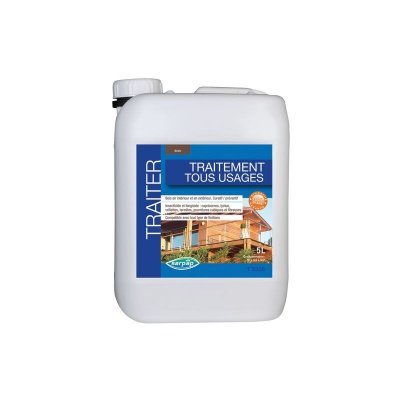 Sarpap Traitement Bois Tous Usages Insecticide et Fongicide 5 L