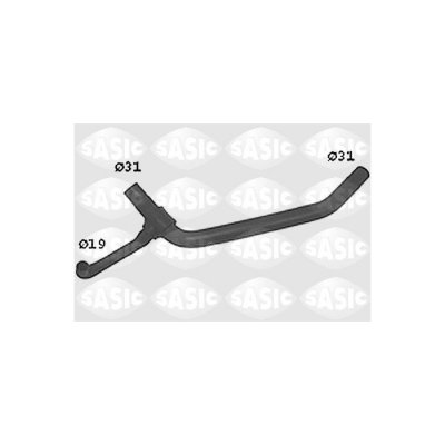 SASIC  Durite de radiateur pour AUDI: 80 (Ref: SWH6596)