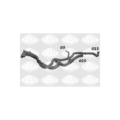 SASIC  Durite de radiateur pour PEUGEOT: 306 (Ref: SWH0513)