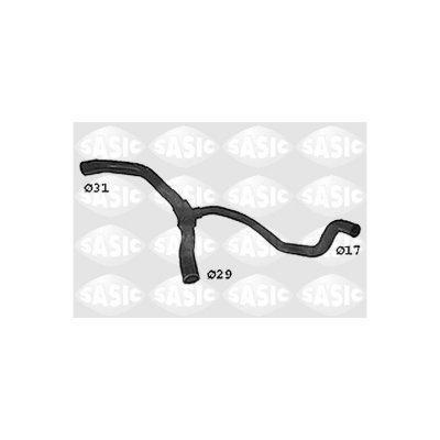 SASIC  Durite de radiateur pour RENAULT: Kangoo, Clio, Thalia (Ref: SWH4307)