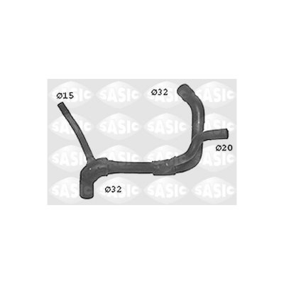 SASIC  Durite de radiateur SWH6655 FORD MONDEO