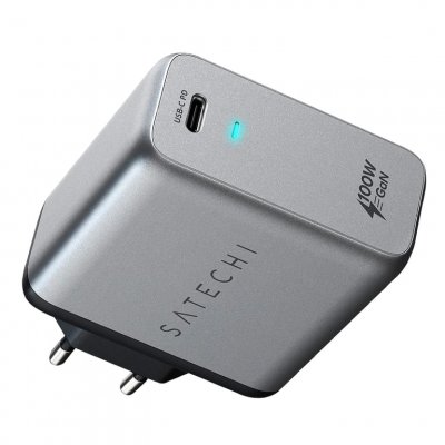SATECHI  chargeur USB-C 100 W GaN pour MacBook Pro/Air, iPad et iPhone