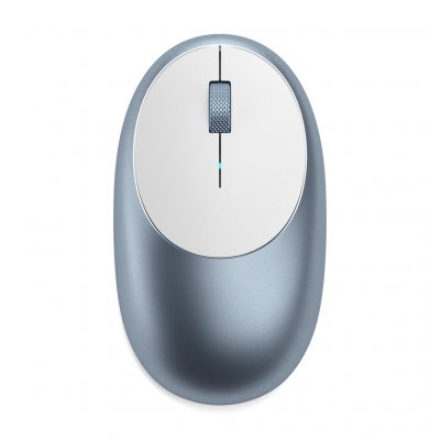 SATECHI  M1 Wireless Mouse Bleu - Souris optique sans fil Bluetooth 4.0